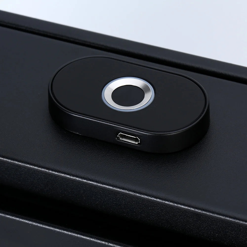 Safe Home Drawer Safe Hidden Safe with Fingerprint Identification Unlock Safe Smart Touch Safe