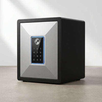 Fingerprint Safe Built for Secure Home Storage, Fireproof 2.1 Cubic Feet, Biometric Lock, Electronic Keypad